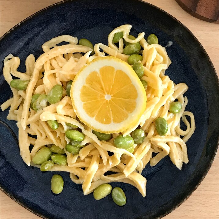 枝豆のレモンクリームパスタ レシピ 作り方 By Mma05 楽天レシピ 枝豆のレモンクリームパスタ レシピ 作り方 By Mma05 楽天レシピ